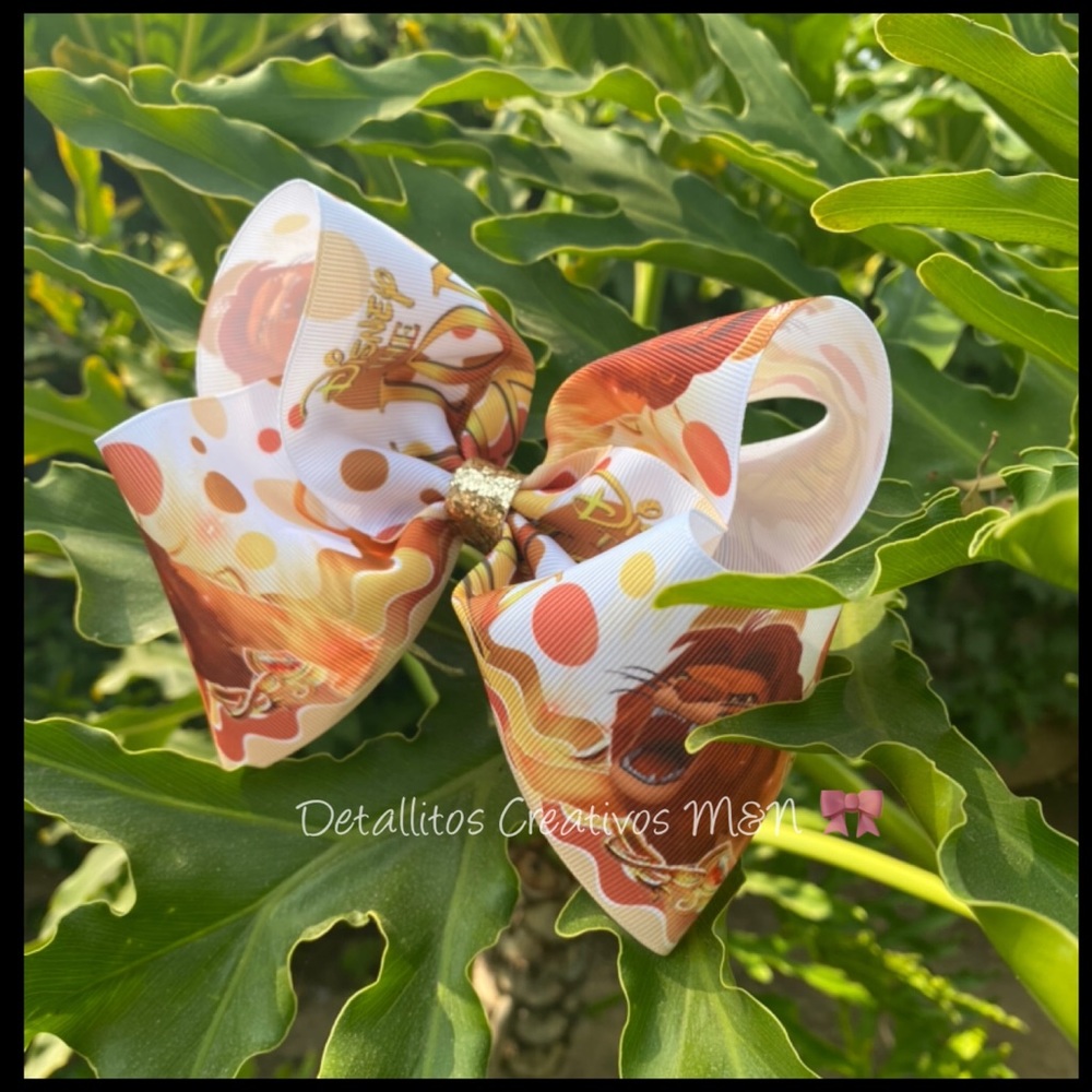 Lion King Hair Bow/ Disney Bow